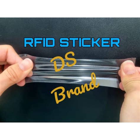 sticker rfid shopee